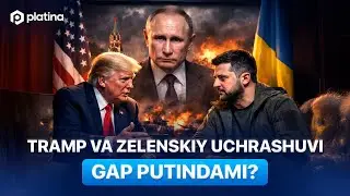 Tramp va Zelenskiy uchrashuvi. Gap Putindami?