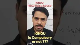 IGNOU Practical Issues | Is compulsory or not ? | Practical kaha hote h ? #ignou #viral #shorts 🤔😊📝