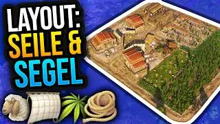 ⚓ Anno 117: SEGEL UND SEILE LAYOUT (Einfach und Effizient) Tutorial