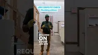Job Corps Plumbing #FitCheck 🔥