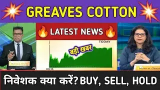 Greaves Cotton Stock News Today ⚫ Greaves Cotton Stock Latest News ⚫ Stock Market