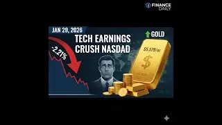 US Stock Market Update (Jan 29, 2026) | Tech Earnings Hit NASDAQ & Gold Hits All-Time High