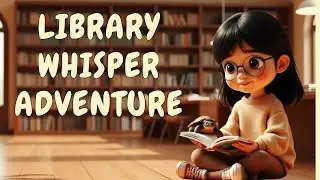 Autism-Friendly Kids Cartoon | Library Whisper Adventure | Miko&rsquo;s Calm Corner