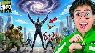 Unlocking Your Favourite ALIENS in this Realistic BEN 10 Game😱 BEN 10 GALVAN