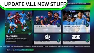 PES 2017 PATCH FC26 UPDATE V1.1. FIX BUGS, KITS AND MANY MORE