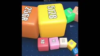 Yes reached 1 Trillion again - Very long game - cubes 2048.io