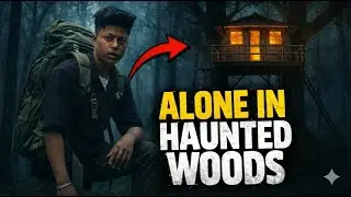 Building a COZY Treehouse Cabin on 2 GIANT Trees | Full ASMR Survival#junglebuild #treehouse