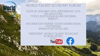 Topic: Sustainable and Modern Energy