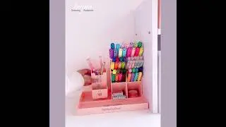 Drawing video recording setup + Aesthetic desk makeover + painting materials