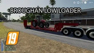 FS19 &ndash; Broughan Low Lowder Transport Trailer