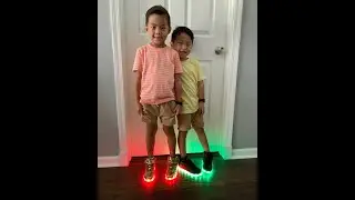 Unboxing light up shoes