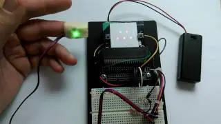 BBC microbit pulse rate monitor