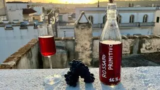 VINO ROSATO fatto in casa