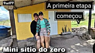 COMEÇAMOS A INSTALAÇÃO DA ENERGIA DA NOSSA CASINHA DE TAIPA/ PEQUENO SÍTIO EM CONSTRUÇÃO 🌵🌵