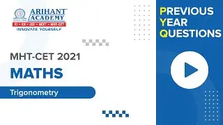 Previous Year Questions (PYQs) - MHT-CET 2021 - Maths - Trigonometry