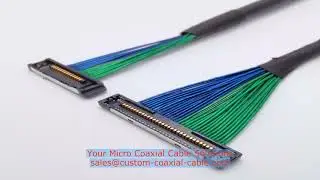 Design-Focused micro coaxial cable connector 36 AWG for thermal core cable apple 30 pin original Ste
