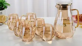 Beautiful water set . amazing design and ideas.