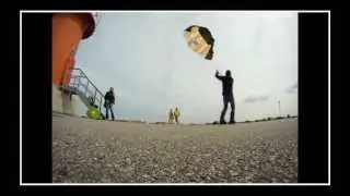 Streetkiting on a Pier with NASA STAR - 2 -