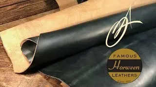 Horween Leather - Ocean Teal Chromexcel 4/5oz (Premium)