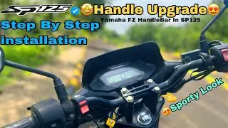 Honda sp 125 bs6 2026 model | Modified sp125 bs6 Handle change | Engine Guard