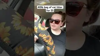 😃Affordable cat litter | I can&rsquo;t believe I found this