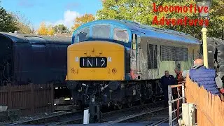 Class 46 045. Ride Along And Thrash. SVR.  2/11/25  (4K) (HDR)