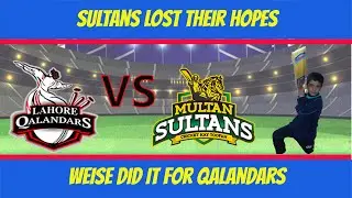 Psl 5 3rd Playoff II Psl 2020  II Lahore Qalandars Vs Multan Sultan II Cricket with Abdul Hadi