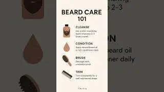 നല്ല ഒരു താടി പരിചരിക്കാൻ വേണ്ട ടിപ്പുകൾ #beard #haircare #hairgrowth #biotin #shortfeed #healthy