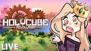 D&Eacute;BUT de mon AVENTURE sur HOLYCUBE R&Eacute;VOLUTION...! MINECRAFT UHC LIVE