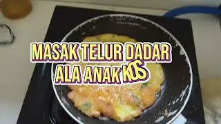 Telur Dadar Ala Anak Kos #telurdadar 