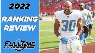 2022 Fantasy Football Ranking Review