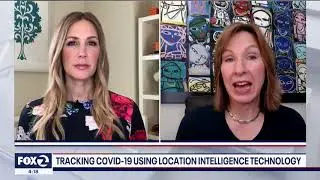 Tracking COVID-19 using location intelligence technology