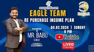 Repurchase Income Plan 2024 | BABU CEO | ACCSYS INDIA