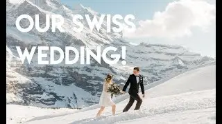 Our Beautiful Mountain Wedding in the Swiss Alps!