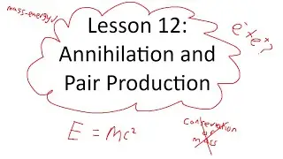 Lesson 12: Annihilation and Pair Production