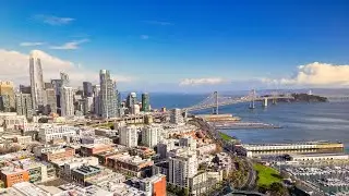 San Francisco Bay Bridge - DJI Mini Pro 3 (4K) Footage