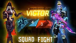 Испытание в режиме Squadfight 1 на 4 с произвольной командой в Bloodstrike: мастер снайперской ст...