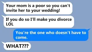 My mother-in-law regarded my mom as a devoted single parent and decided not to come to my wedding b&hellip;