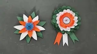 Paper craft with Tri colour 🇮🇳 , in an easy way #youtube #youtubevideos @artandcraftprincess-qk6ir 