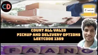 Count All Valid Pickup and Delivery Options | Leetcode 1359  | Easy DP  | Live coding session 🔥🔥