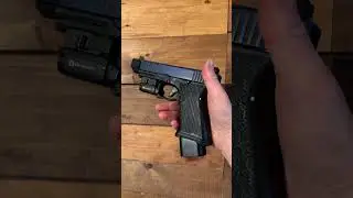 #Glock 19 P80 build with #Agency single port brake. #firearms #gun #pistol #9mm #shooting #holosun