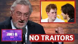 Angry Robert De Niro Destroys n Kicks Harry Off 2024 Tribeca Film Festival As He Crashes the Event