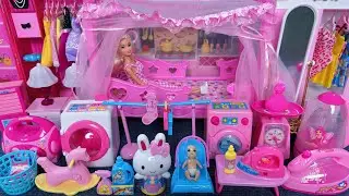 10 Minutes Satisfying with Unboxing Barbie Princess Wardrobe and Kitchen Toy Set ASMR | Review Toys