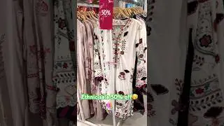 Ethnic sale 50% off 🥳🛍️#shorts #youtubeshorts #ethnicwear #miraalvlogs #sale