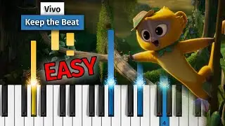 Vivo - Keep the Beat - EASY Piano Tutorial
