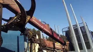 Майман 110 S - 03 гидроманипулятор для леса. пол года в работе.отзыв