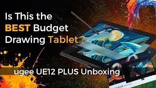 Wacom Alternative? ugee UE12 PLUS Unboxing & First Impressions