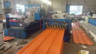Galvanised colour coated corrugated board - the best solution for building envelopes.