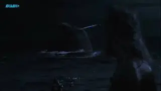 Cast Away #film Tom Hanks in company of whales in the #ocean