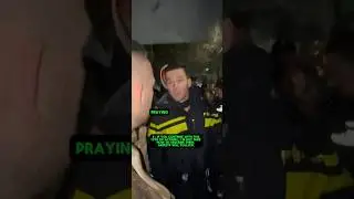 POLICE FORBIDS PRAYER & ARRESTS PREACHER / POLITIE VERBIED GEBED